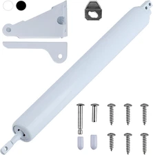 Storm Door Closer,1 Set Screen Door Closer,Pneumatic Door Bracket, Window Closer