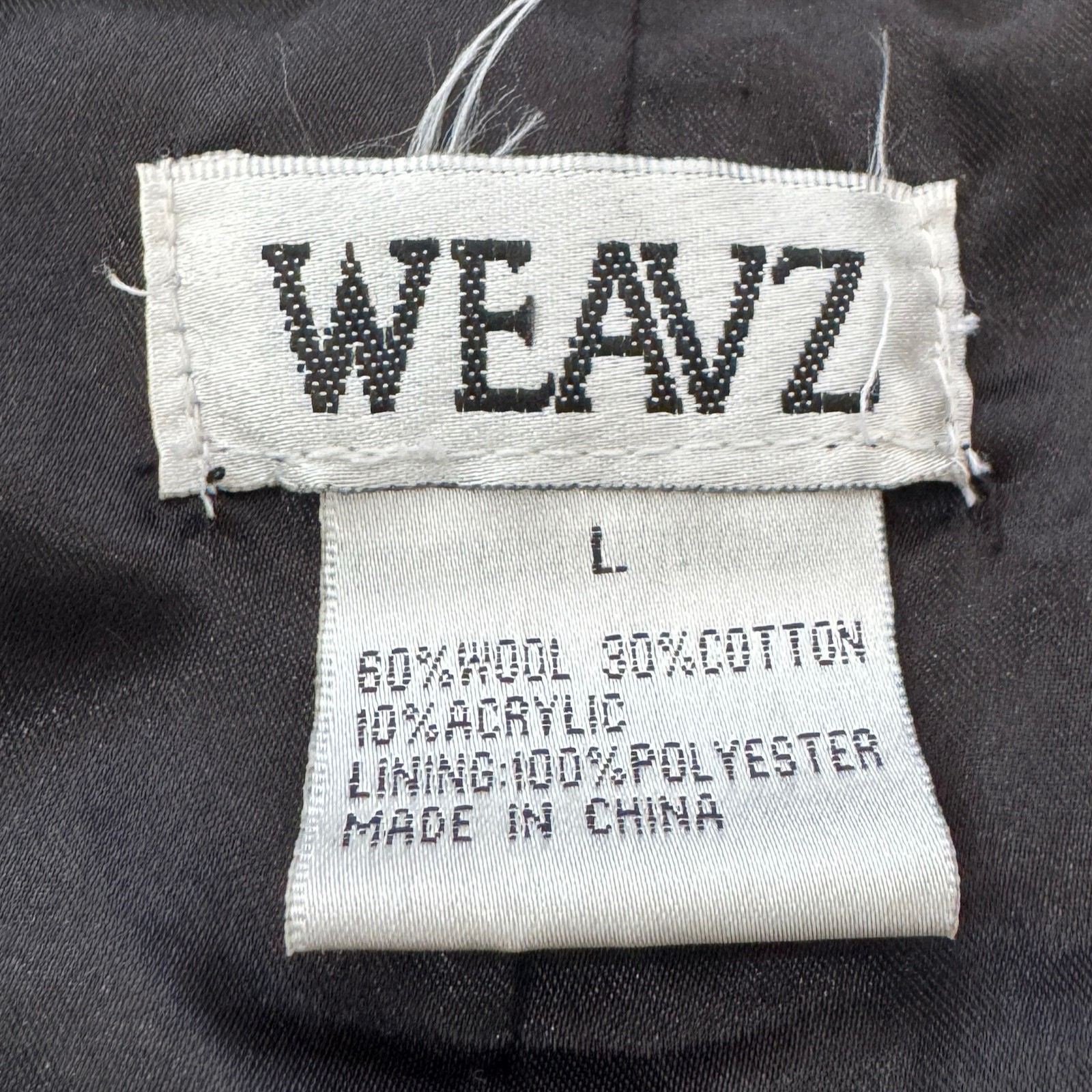 Weavz Abstract Scribble Pattern Large Jacket - image 3