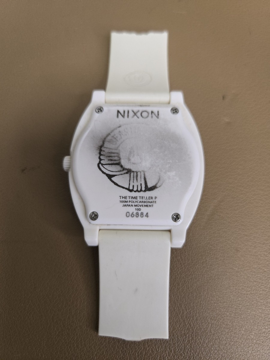 Nixon Beastie Boys Mike D Time Teller P Watch White | eBay