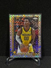 2025-26 TOPPS CHROME BASKETBALL X-FACTOR REFRACTOR BENNEDICT MATHURIN PACERS #93