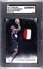 2014-15 Panini Noir Acetate Noir Material Prime #ANP-CR Clifford Robinson /25