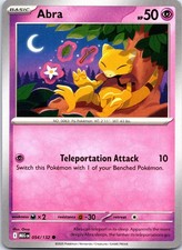 Abra 054/132 Common Mega Evolution Pokemon NM
