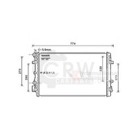 KüHler MotorküHlung FüR VW Polo 1.6 TDI 1.4 GTI Seat Ibiza IV