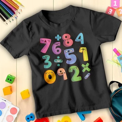 T-shirt pour enfants garçons et filles mignon dessin animé National... - Photo 1/4