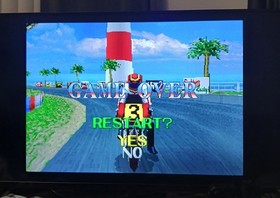 Hang-On GP (Sega Saturn, 1995) Complete Mint with Manual and Registration Card