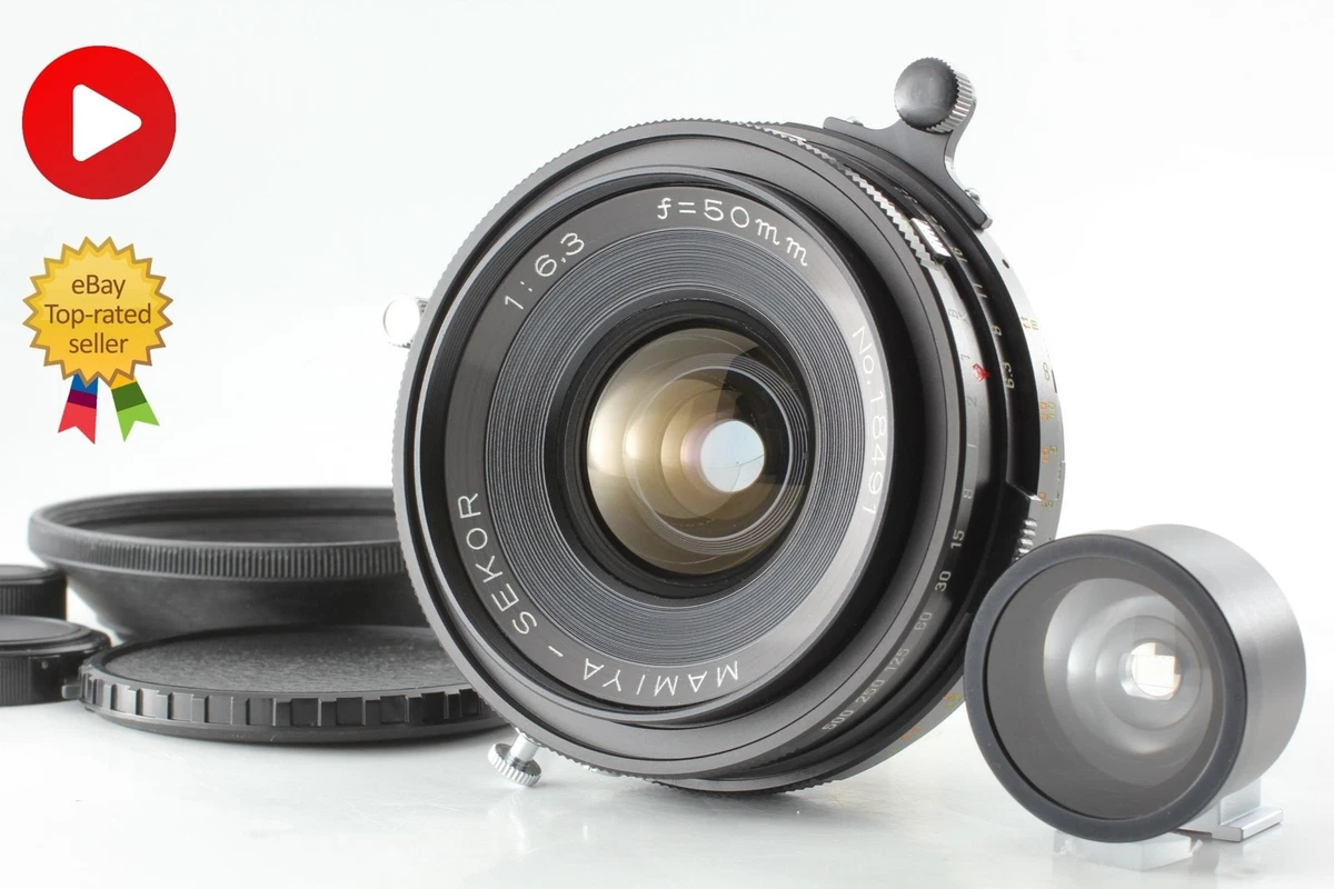 Mamiya Sekor 50mm f/6.3 ファインダー付き Mamiya f/6.3 Camera Lenses 50mm Focal for sale - eBay