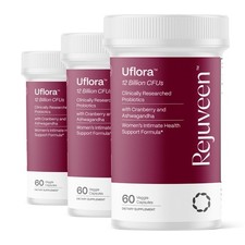 Rejuveen Uflora Vaginal Probiotics 60 Ct 3 Pack Health