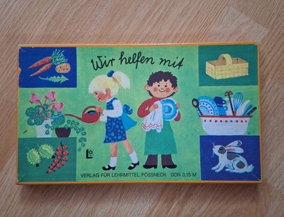 Wir helfen mit , Verlag für Lehrmittel Pössneck , DDR , Spiel