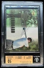 2001 Upper Deck Tiger Woods PRISTINE Rookie RC #90 BGS 10