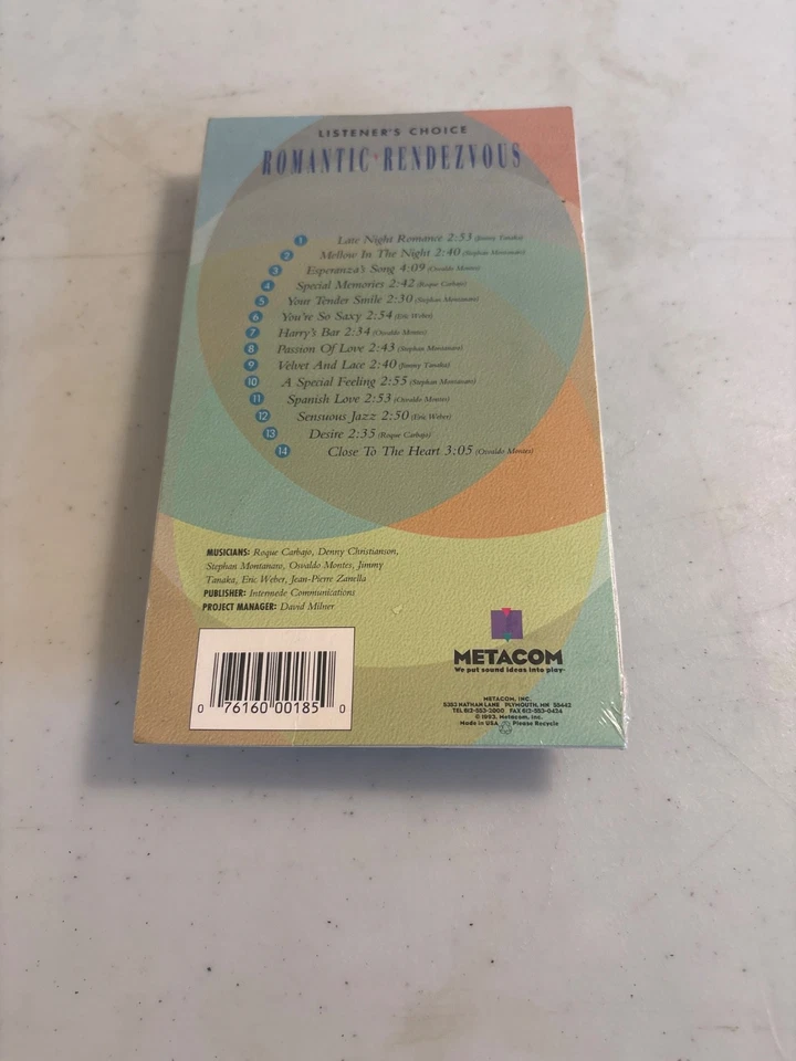 NEW ROMANTIC RENDEZVOUS MUSICAL ADVENTURES FOR MAGICAL MOMENTS CASSETTE SEALED - Image 2 of 2