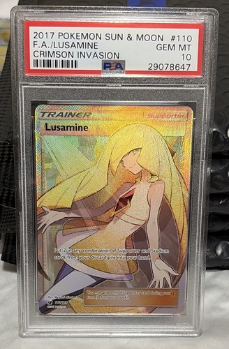 Lusamine graded PSA 10 for sale on eBay