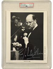 John Willams Signed 8x10 Photograph Star Wars Jaws PSA Auto NM-MT 8 Encapsulated
