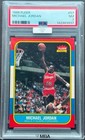 1986-87 Fleer - Michael Jordan #57 (RC) PSA 7 MBA Silver Diamond - Centered!!!