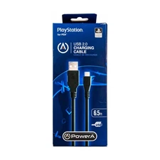 PowerA Video Games USB 2.0 Charging Cable Fair/NM