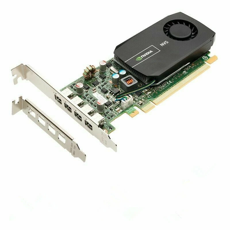 NVIDIA NVS 510 NVS510 2GB GDDR3 4-Mini DisplayPort PCI-Express Video Card - Image 3 of 4