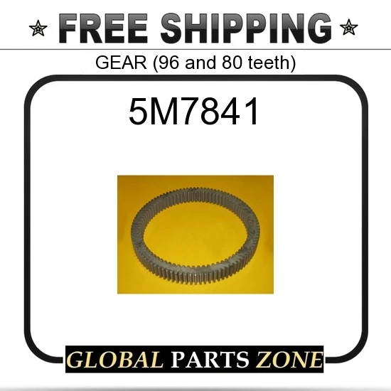 5M7841 - GEAR (96 and 80 teeth) 2140525 for Caterpillar (CAT) | eBay