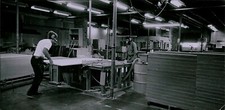 LG855 '77 Original Roy Scully Photo PHONOGRAPH SPEAKERS Assembly Factory Workers
