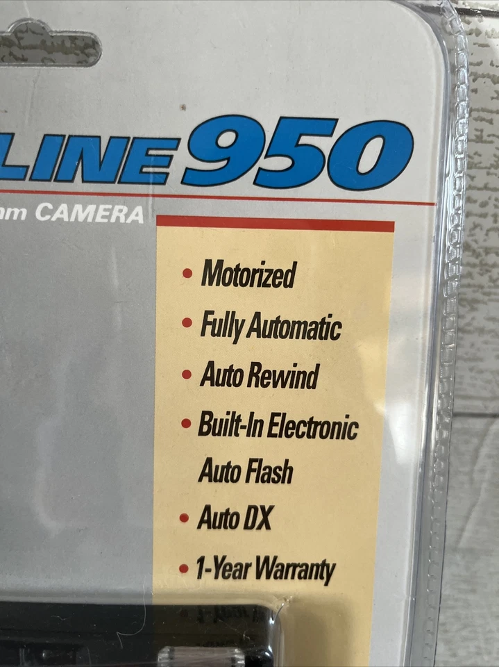 Concord 950 Slim Line Compact 35mm Film Vintage Camera NOS Fully Automatic - Image 2 of 4