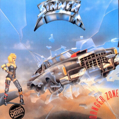 SINNER Danger Zone ( CD 1994 Noise Rec.)