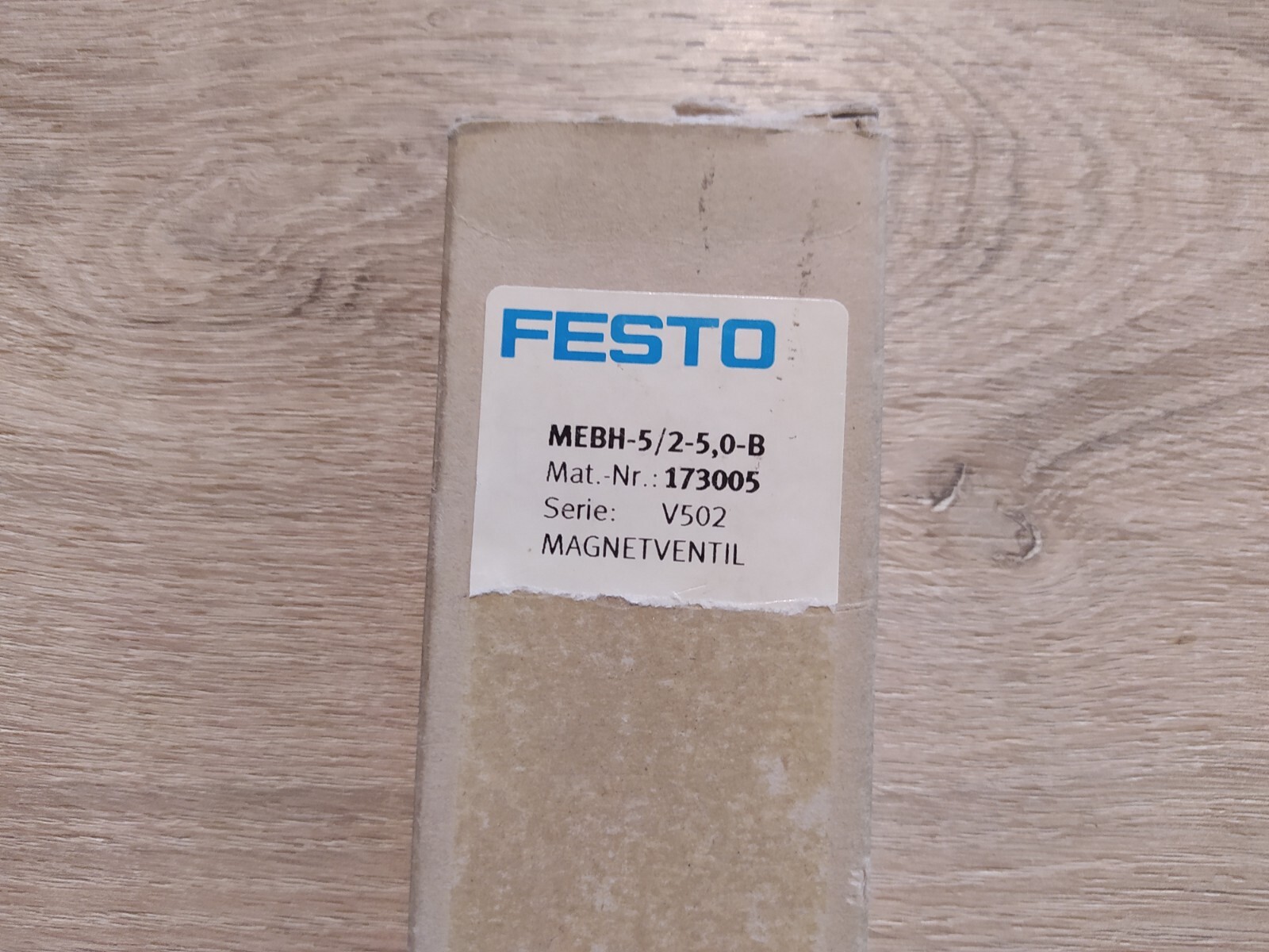 1 PCS NEW IN BOX FESTO solenoid valve MEBH 5/2 1/8 P B 173006 Rapid