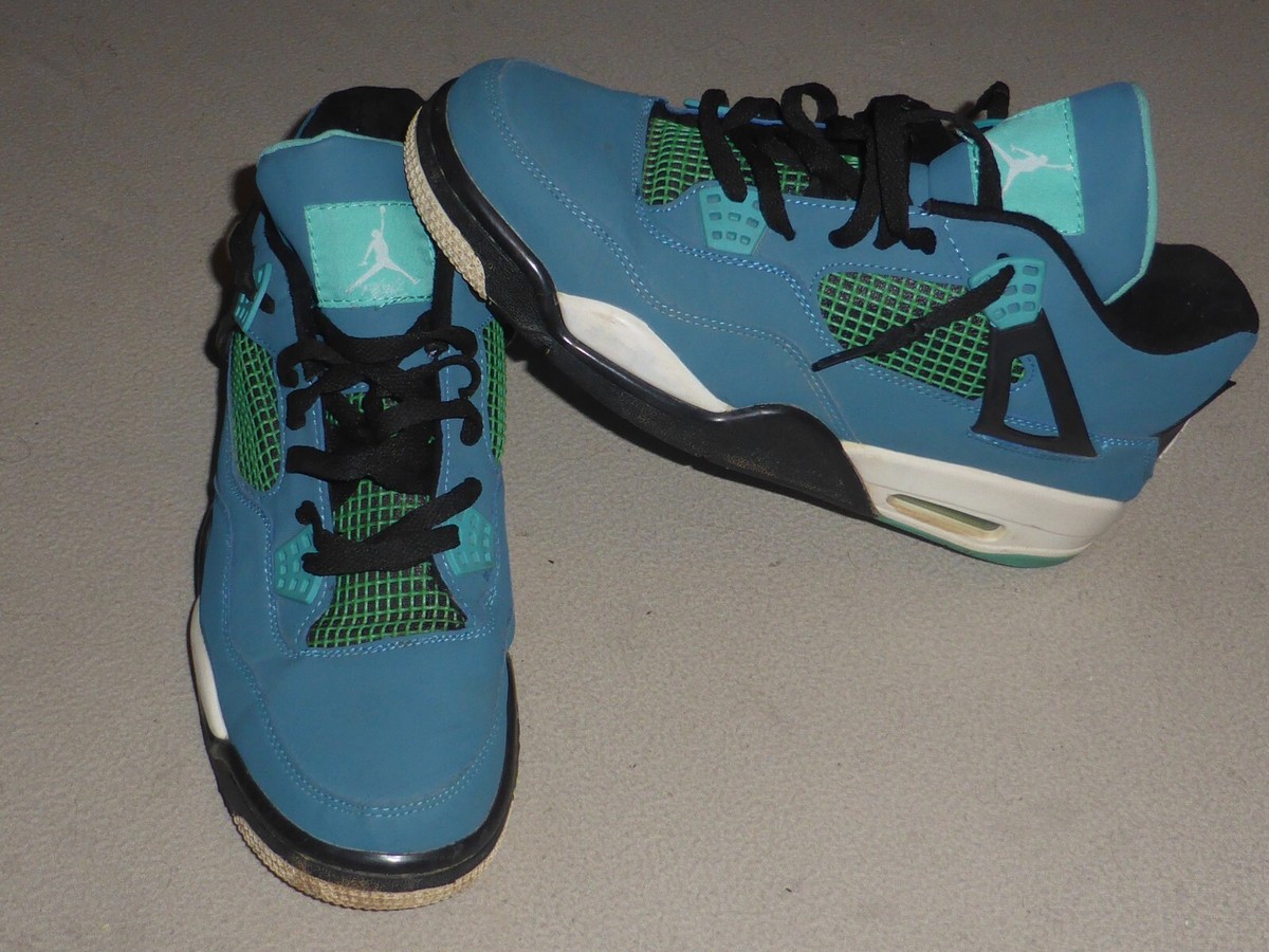 AIR JORDAN RETRO 4 IV THUNDER SHOES 408452-017 SIZE 12