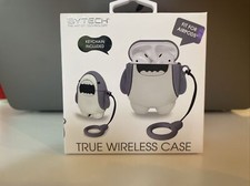 Shark wireless air pod ear bud ear phone case key chain