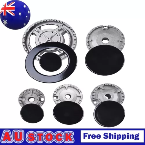 1Set Cooker Hat Set Stove Lid Upgraded Flame Cap Fits Sαbaf Gas Stove Burners AU - Picture 1 of 12