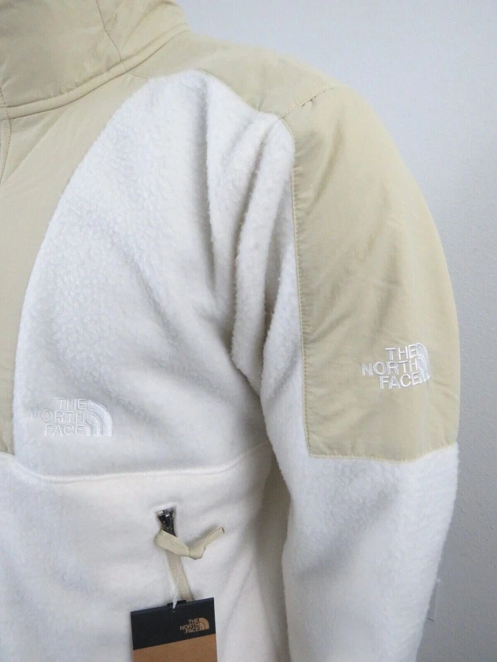 Mens The North Face 1994 HR Sherpa Denali Full Zip Heavy Fleece Jacket 94 White - Image 3 of 4