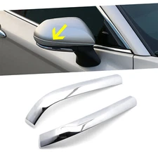 2X Side Rearview Mirror Cap Overlay Frame Molding Protector For Camry 2018-2025