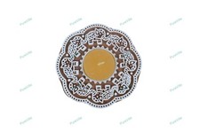 Handmade Tlight for Deepawali Decoration Items / Wooden Diya Block Print Stamp