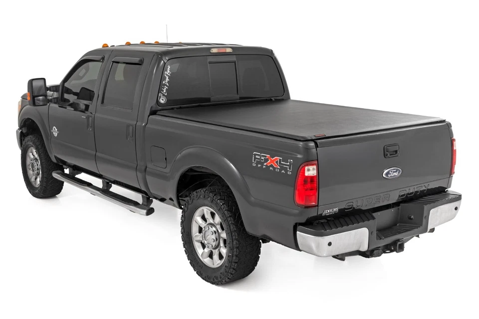 Cubierta de cama enrollable suave Rough Country 6'10" para Ford F250/F350 SuperDuty 99-16 Foto 3 de 4