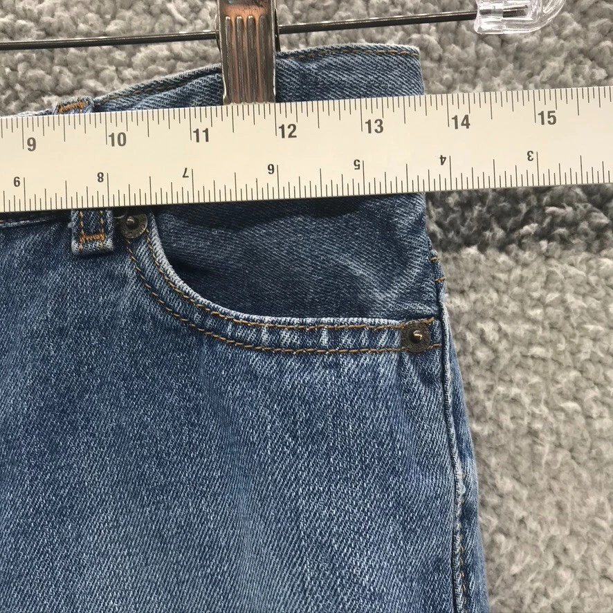 Pantalones de mezclilla Cherokee holgados cintura ajustable desgastados talla 8H Foto 4 de 4