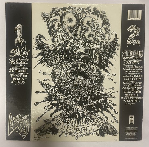 Pig Sick City (PS) Vinyl 12" Single Rock Industrial - Picture 2 of 3
