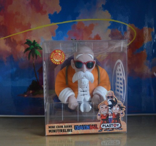 Figurine Dragon Ball Maestro Roshi E Son Goku In Mobylette PVC 15cm