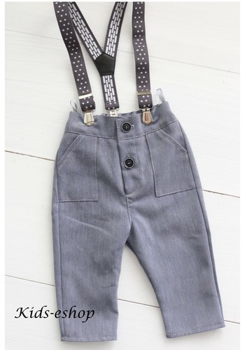 Baby Boy Pageboy Grey Trousers Little 