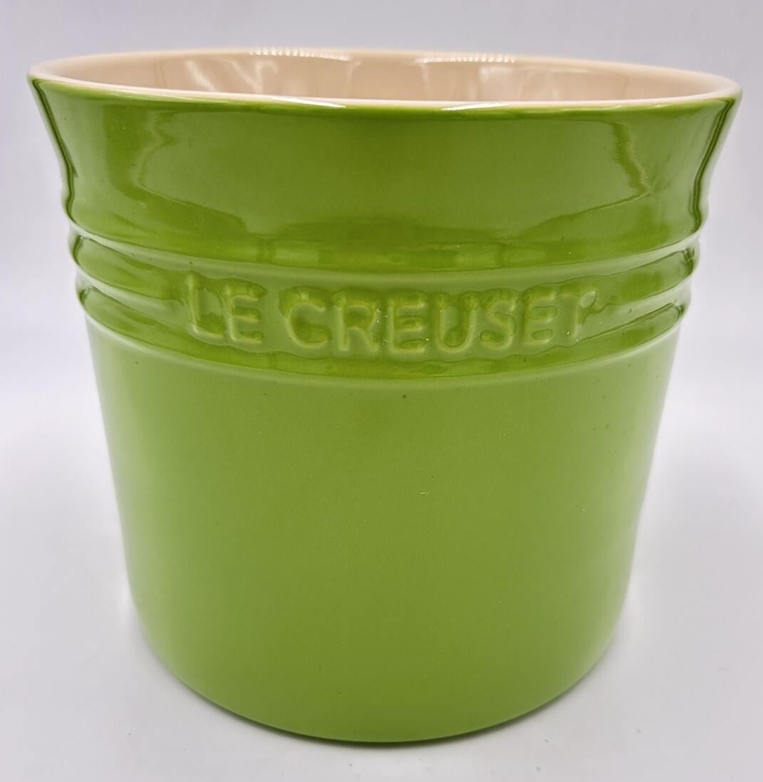 Le Creuset Kiwi Utensil Crock 2.75 QT eBay