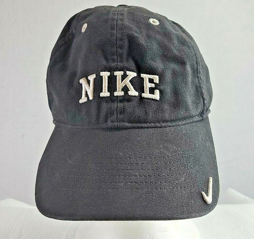 Nike Mens Black Embroidered Logo Strap 