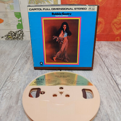 1969 Bobbie Gentry    Touch Em With Love Reel to Reel Tape YIT 155   3 3/4 ISP