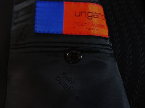 ABITO UOMO T. 52 FIRMATO UNGARO CERIMONIA, INVITATO, SPOSO WEDDING - Imagen 7 de 7
