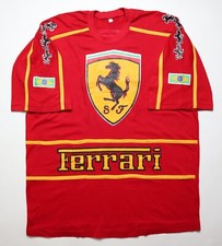 SCUDERIA FERRARI F1 TEAM BRAZIL 90s VINTAGE GRAPHIC PRINT SHIRT JERSEY MENS XL