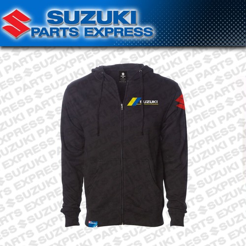Nuevo Genuino Equipo Suzuki Sudadera Con Capucha Cremallera MX Motocross  Racing 990A0-15081 | eBay