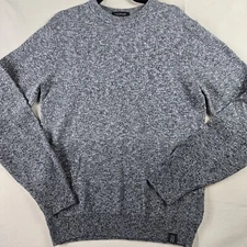 Scotch & Soda Men's Ombre Blue Wool Blend Crew Neck Pullover Sweater Sz M