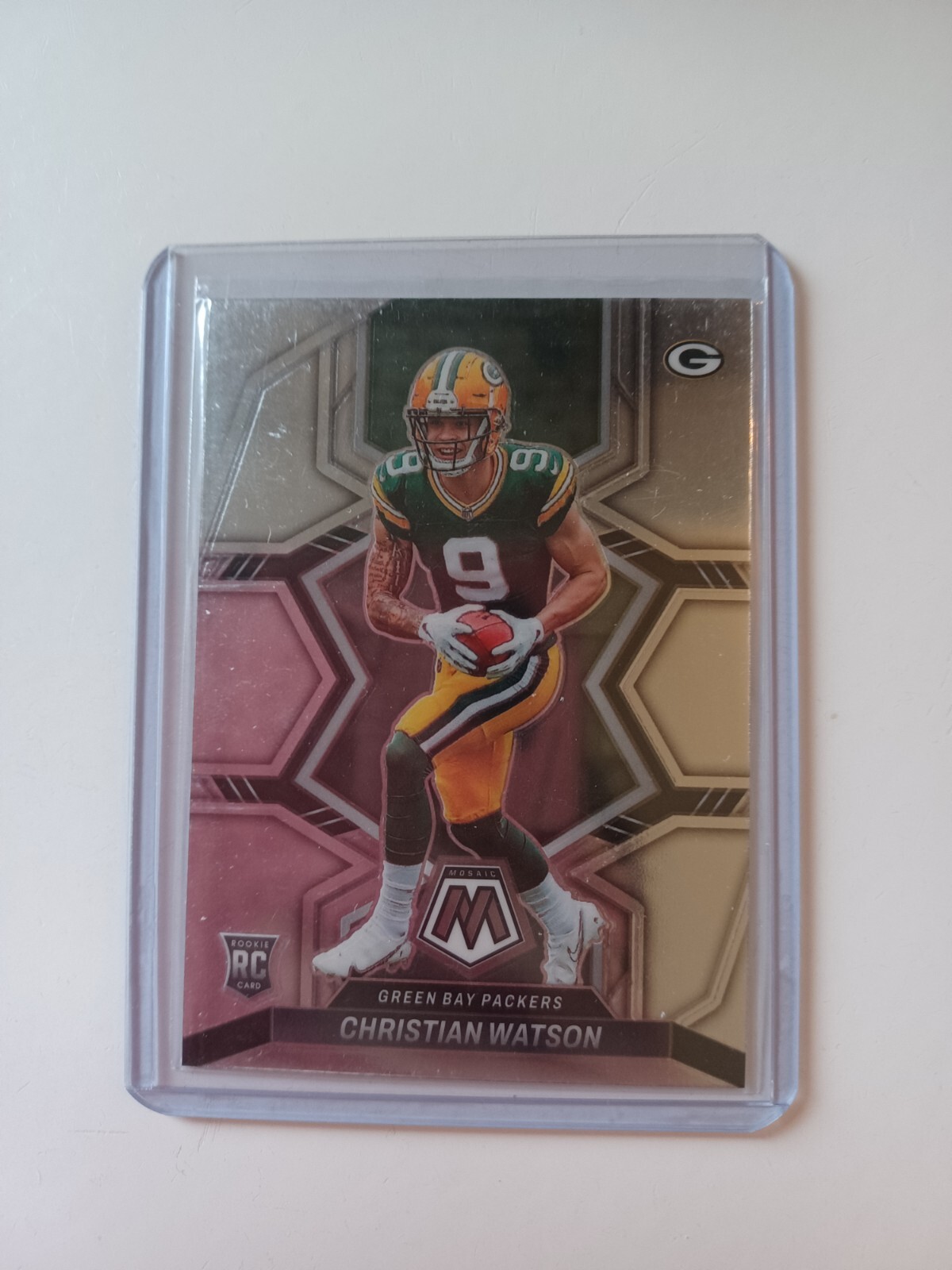 2022 Panini Mosaic Christian Watson Rookie#327 NFL Football Rc Packers