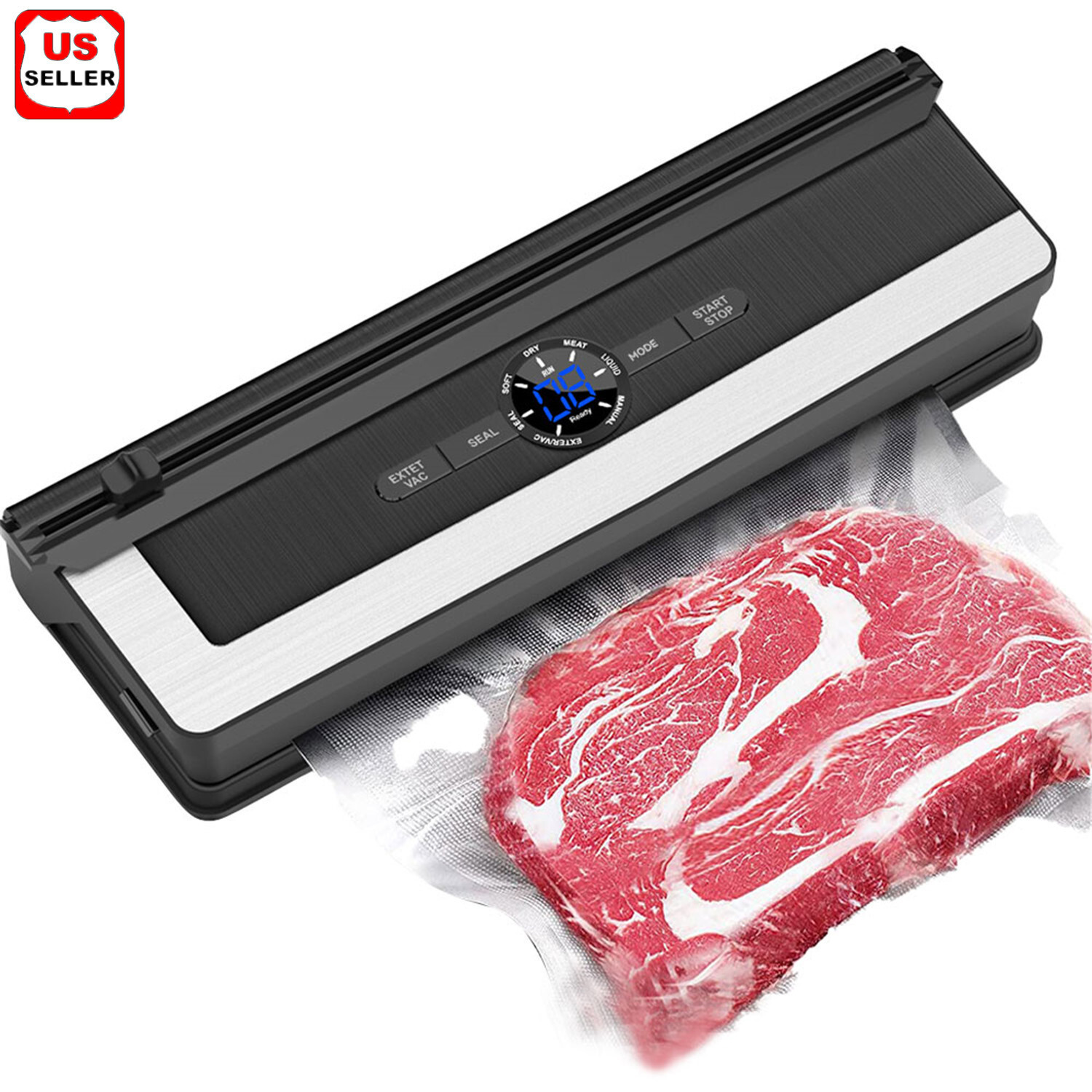 Commercial Vacuum Sealer Machine Seal a Meal Food Saver System With Free Bags US