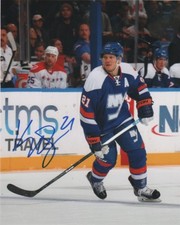 New York Islanders Kyle Okposo Autographed Signed 8x10 Photo COA B