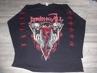 Death To All LS Shirt Death Metal Left To Die Morgoth Death Obscura Origin