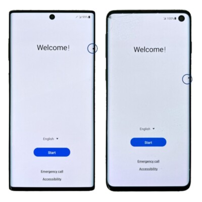 Samsung Galaxy S20 5G G981 128GB Unlocked - Small BLACK DOT SCREEN