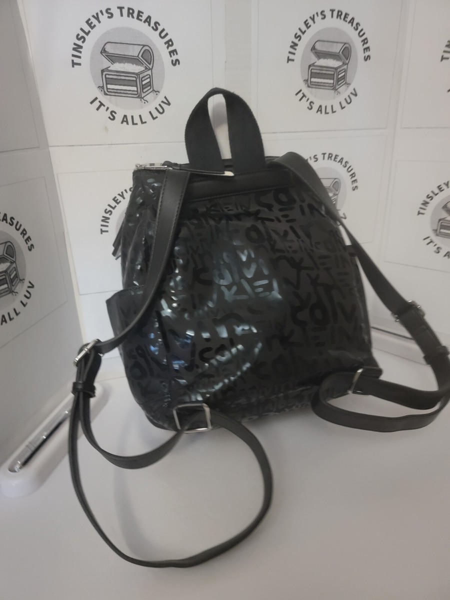 Calvin Klein Saddie Black Backpack | eBay display picture 3