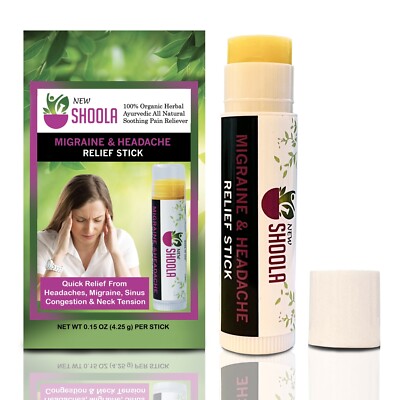 Migraine and Headache Relief Stick-Quick Relief Headache,Migraine, Sinus Congest
