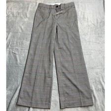 LOFT Pants 6 NWT High Waist Trouser Dress Pant Micro Houndstooth Plaid